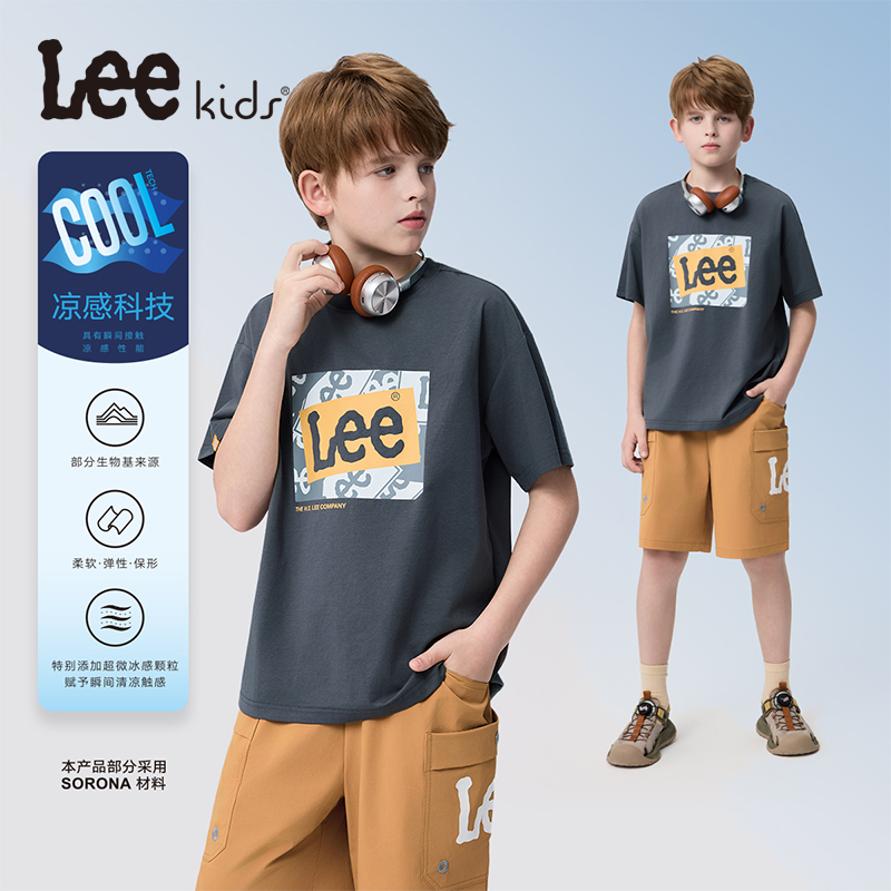 LeeKids男童女童短袖T恤