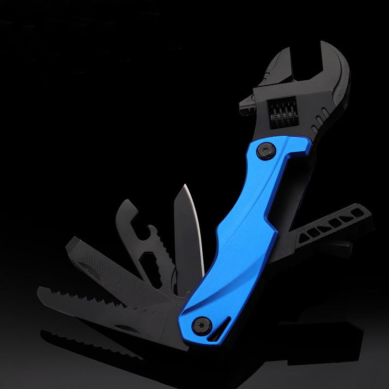 厂家销售户外多功能组合工具多用途扳手钳带批头家用不锈钢扳手