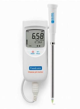 哈纳HI99165 防水便携式酸度pH-温度测定仪【奶酪】水质分析仪意