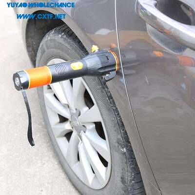 带强磁底座的手摇发电声光报警家车多用手电筒安全锤逃生车载