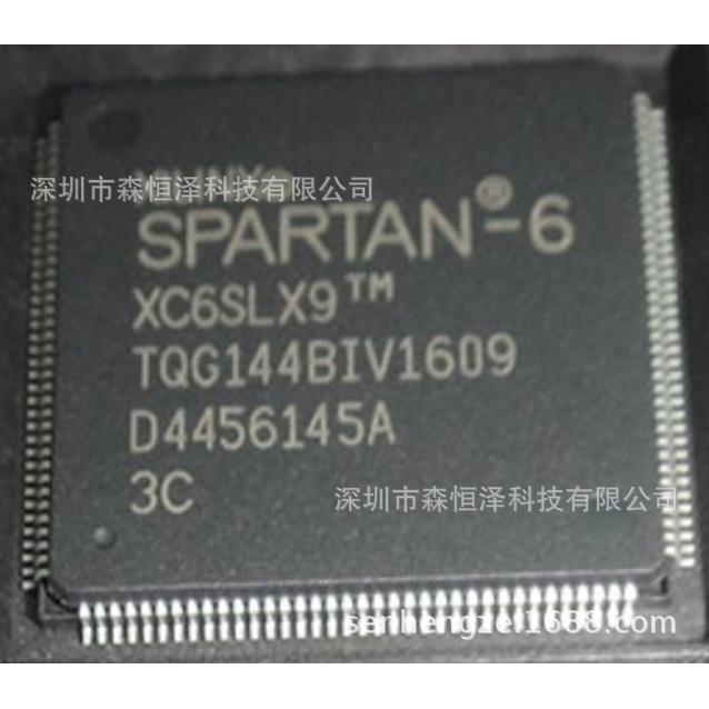 专营XILINX全系列 XC6SLX9-3TQG144Ct TQFP-144 每片来自原厂