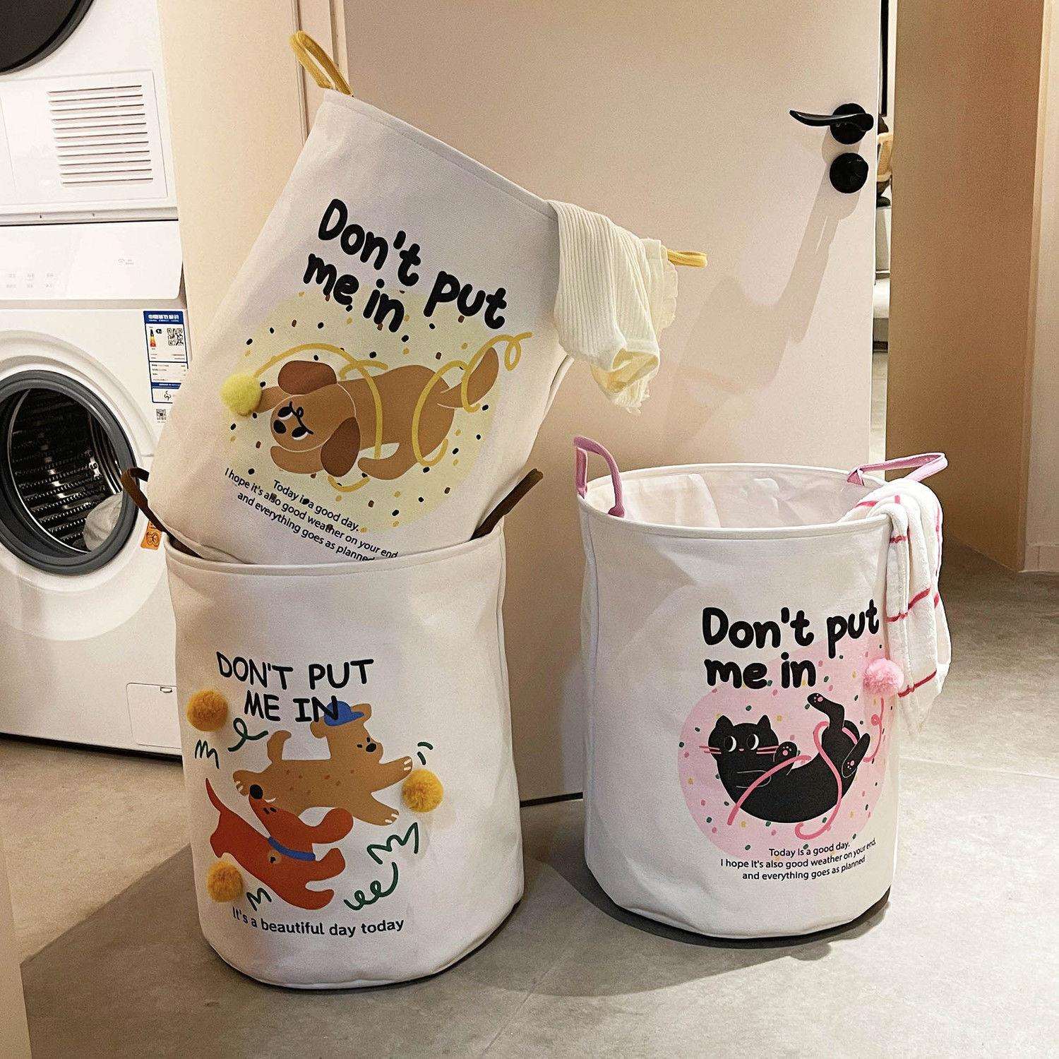 多巴胺脏衣篓家用脏衣筐浴室脏衣服收纳桶可折叠手提脏衣篮收纳筐