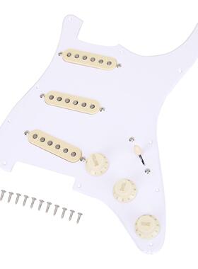 电吉他高端面板拾音器ST单单单护板拾音器线路总成多色面板厂家