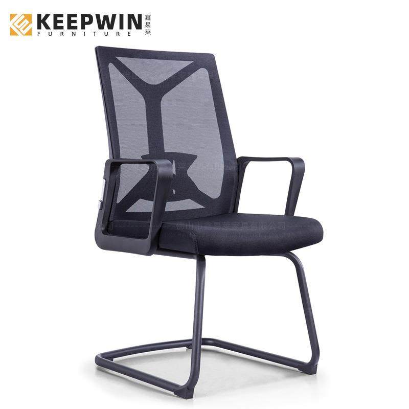 现代电脑椅家用职员办公座椅人体工学弓形网布透气椅时尚舒适转椅