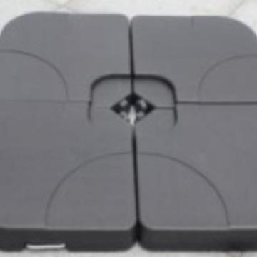 15L伞座有铁拉手太阳伞底座罗马伞香蕉伞手推伞底座孔距都可配