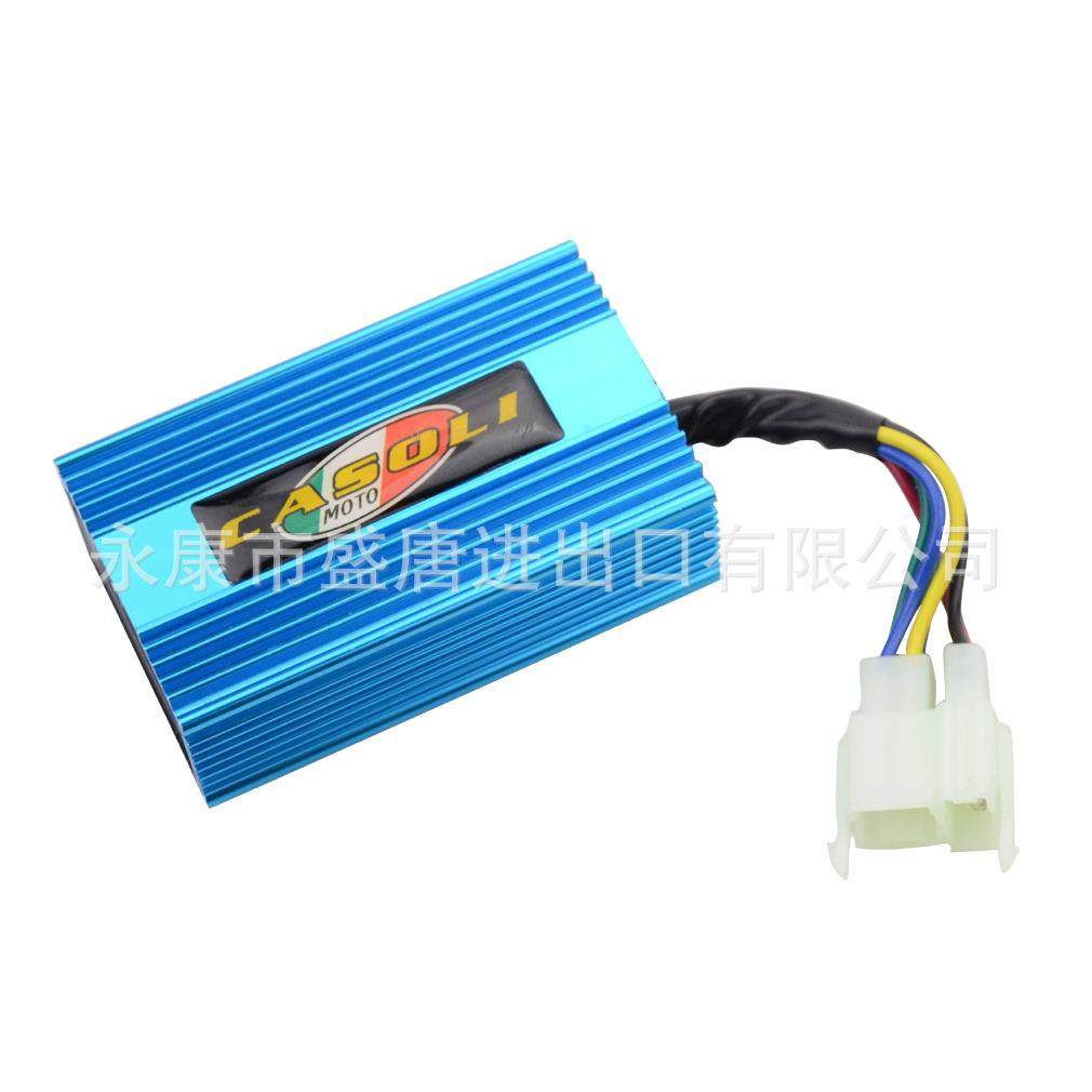 GOOFIT6针大外壳CDI盒适配CG50cc-125ccATV越野车卡丁车