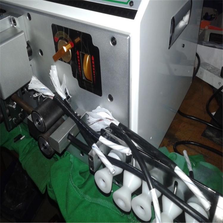 新品电缆线剥皮机自动裁断脱皮电源线剥线机大功率剥线机