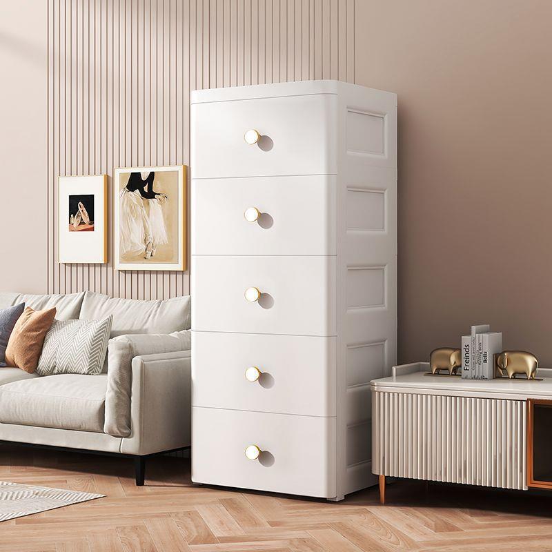 20/25/37cm夹缝收纳柜子抽屉式缝隙柜厨房置物架卧室超窄柜储物箱