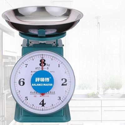 盘称公斤家用托盘秤老式商用精准厨房电子圆盘台秤克小型称重天平