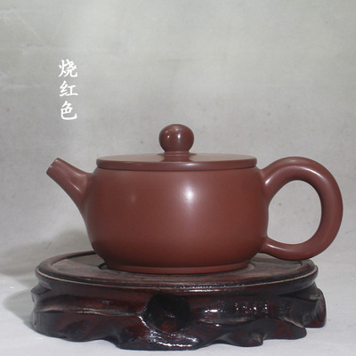 90ML宽口迷你小壶全纯手工广西钦州泥坭兴陶泡茶壶具非紫砂建水