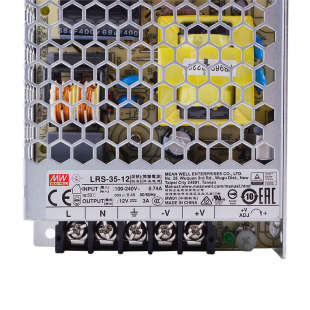 12明纬开关电源12v交流转直流 工业电源稳压器220v转换器 lrs