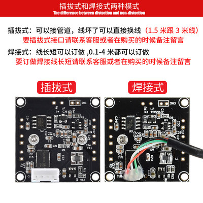 USB工业模块相机摄像头60帧720P安卓linux树莓派电脑UVC免驱GF100