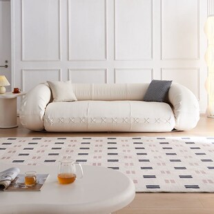 速发多功能折叠简发床小户型整装奶油风猫抓皮两用沙约客厅台