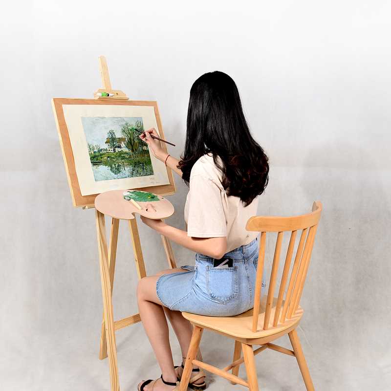 速发画架美术式专用折描工具套装全套用品4K8k开油画板支架生素叠