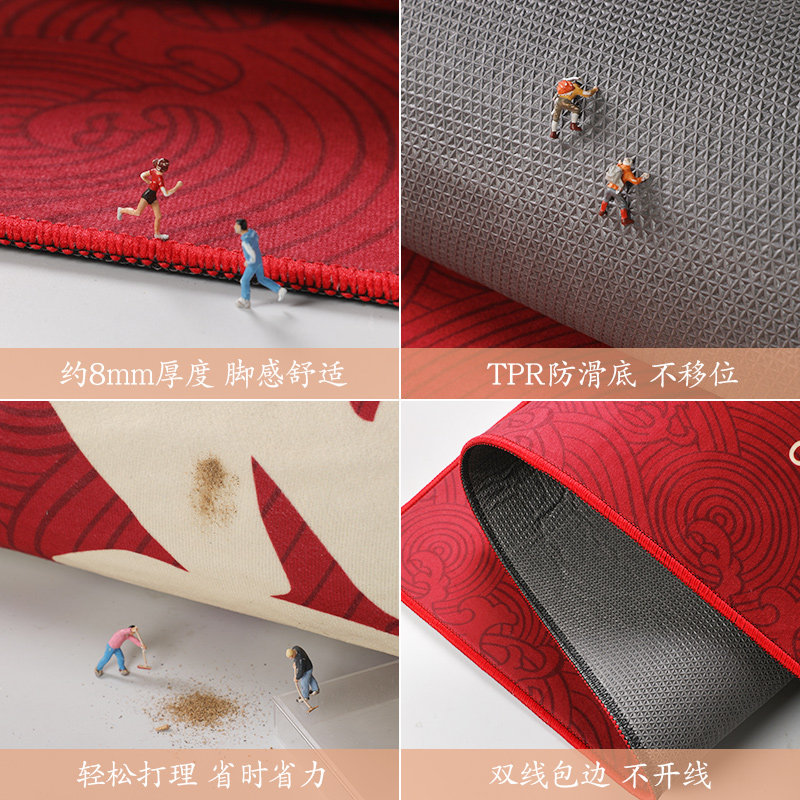 速发入户门地垫进门门口吸水防滑脚垫子进户门垫家用室内玄关除尘
