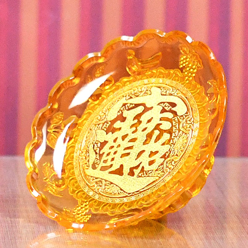 速发家具供果盘贡品盘财神盘先盘招财盘仙家祖佛供用摆件水果盘