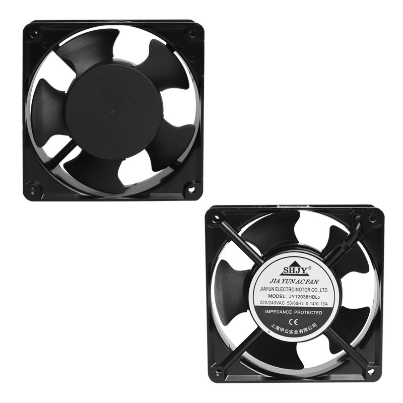 速发甲云120*120mm JY1208HBL轴流式风机柜配电箱通用散扇