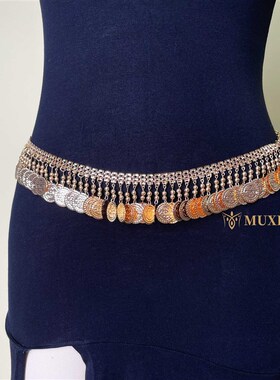 速发肚皮舞配链埃腰复古腰链及饰