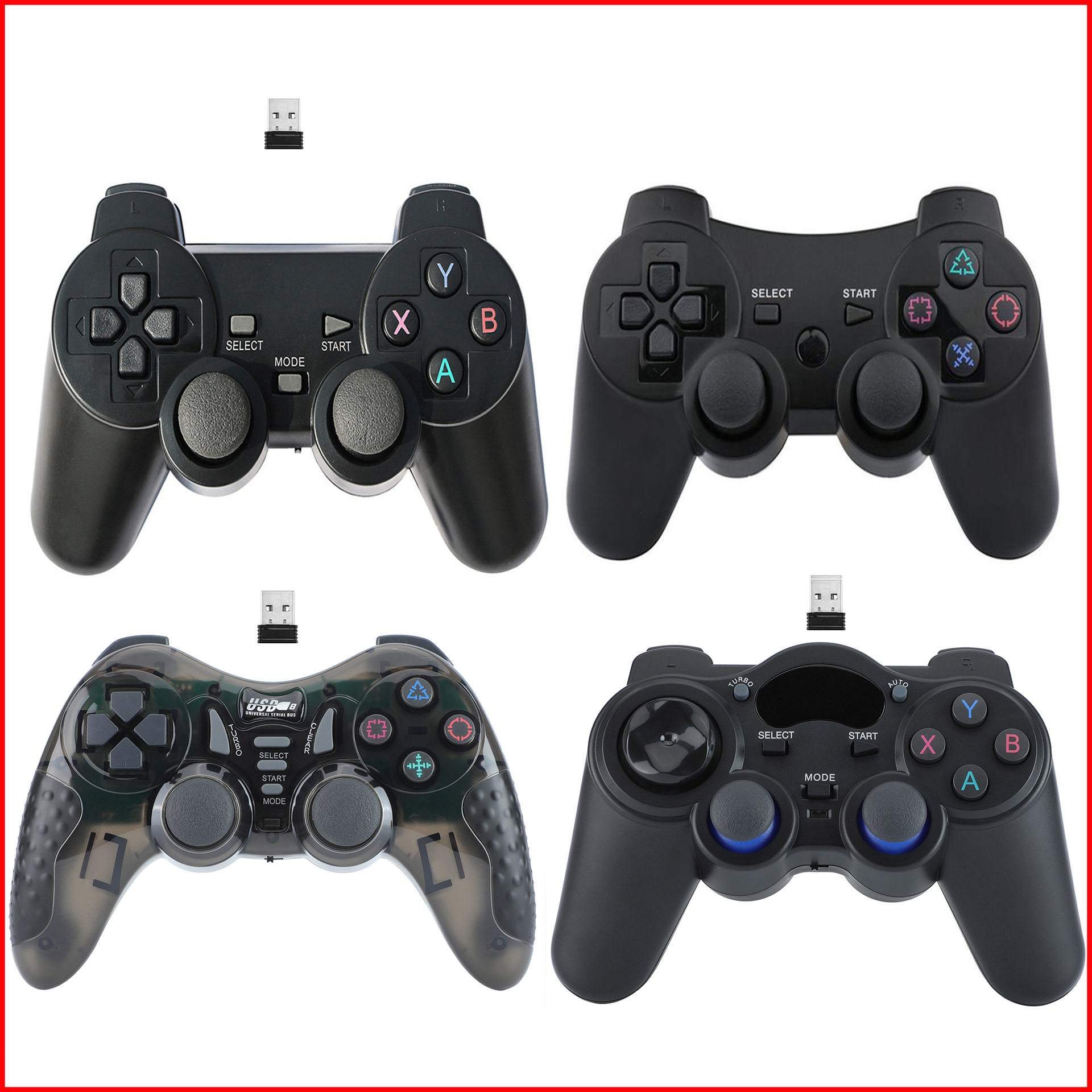 智能电视智能汽车特斯拉游戏机顶盒子pc360电脑无线游戏手柄steam图片
