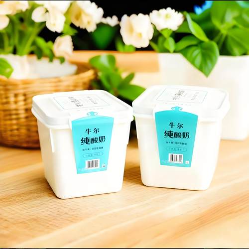 内蒙牛尔纯酸奶1kgx2盒
