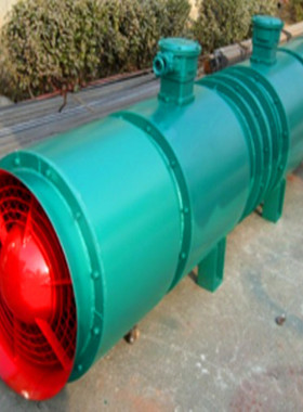 矿用隔爆抽出式对旋轴流局部通风机FBCD压入式轴流风机