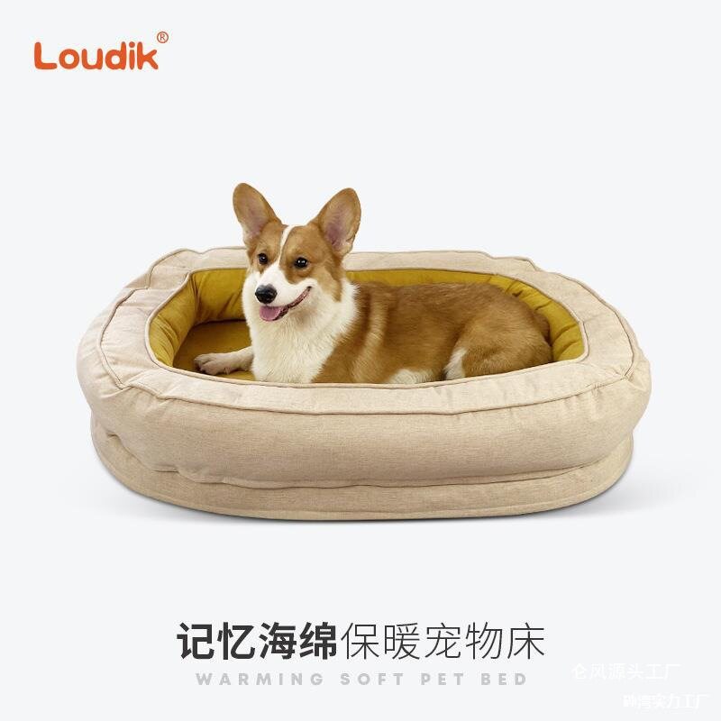 petmassive狗窝工厂批发海绵狗窝保暖宠物窝可拆洗狗床四布类其他