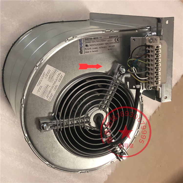 ABB变频器EBM散热冷却风机离心风机风扇ebmpapst D2D160-BE02-11