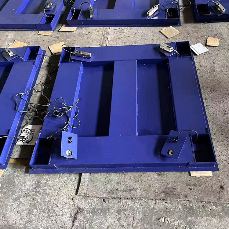 出口地磅1000kg跨境电子小型地磅秤1-3吨英文面板110V小型磅秤2吨