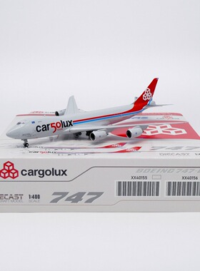 JC wings XX40156 卢森堡货运航空 B747-8F LX-VCC 50周年 郑州号