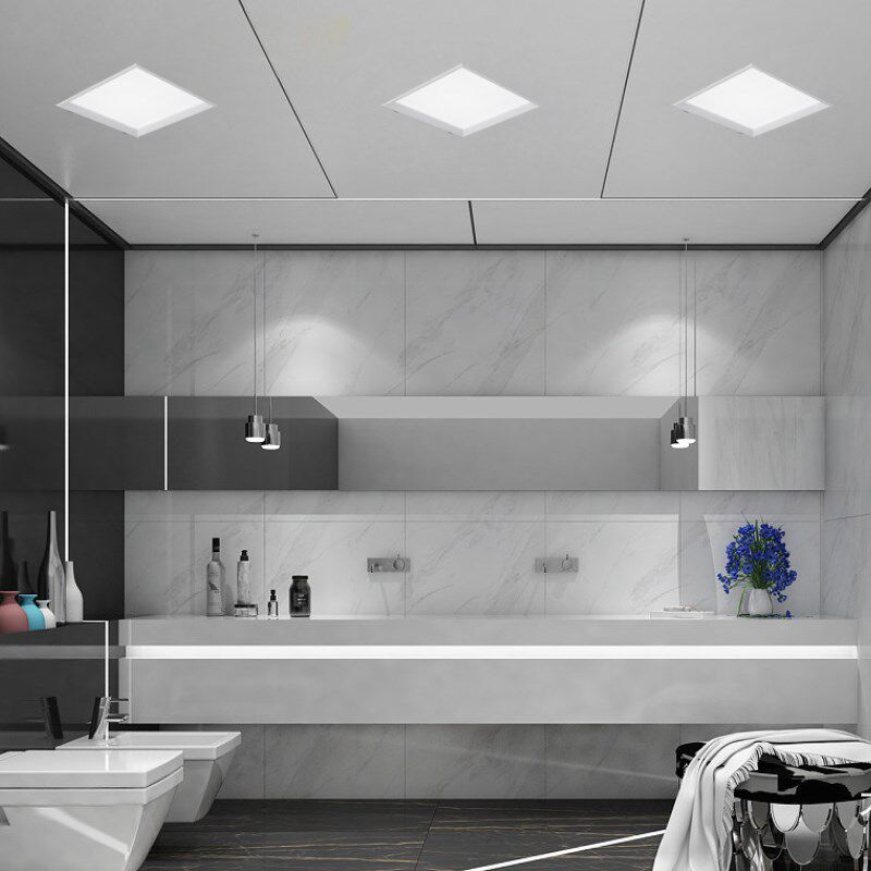 led集成吊顶蜂窝大板专用灯19*19筒灯厨卫灯格栅灯嵌入式卡扣方形,家装灯饰光源,平板灯/面板灯,淘宝优惠券,粉丝福利购,淘宝优惠卷