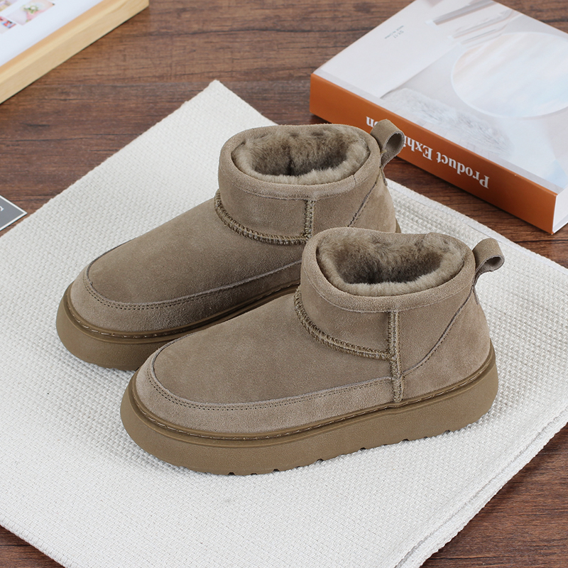 防滑加厚2025新款雪地靴靴子冬季