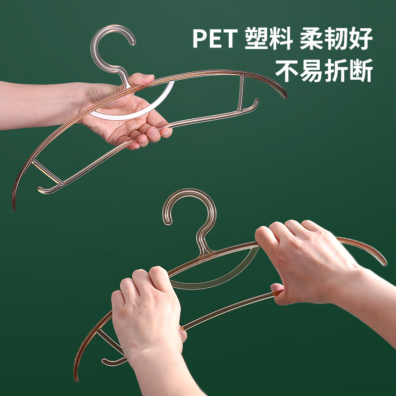 速发防滑不起包衣服架衣挂钩宽肩晾衣架家用防肩角晒衣架子衣撑子