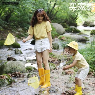 速发儿童沙滩兜具套装组合挖沙虫子小水桶可伸缩捞鱼捕鱼玩昆铲网