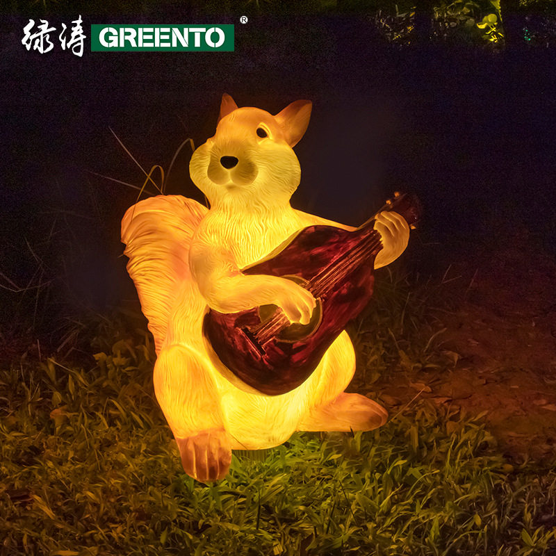 树脂玻璃钢厂家 发光动物灯厂家  户外发光动物 吉他松鼠灯,标准件/零部件/工业耗材,其他管件,淘宝优惠券,粉丝福利购,淘宝优惠卷