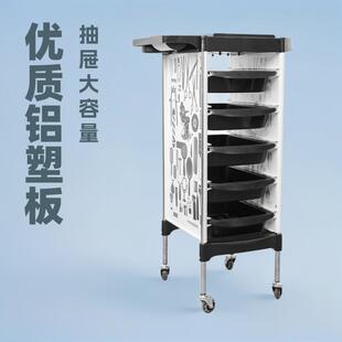 发廊多层工具推车烫发工具车美发推车多功能多层置物架