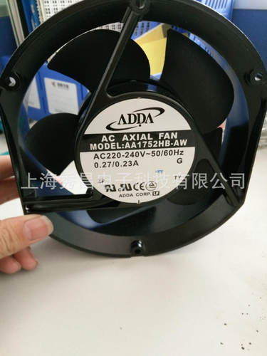 AA1752HB-AW原装全新台湾ADDA协禧风机17251220V滚珠机柜风机