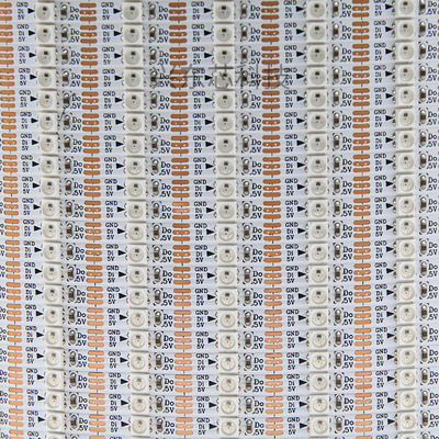 LED灯新品4mm窄板玻璃导光幻彩灯带SK6812内置IC3535灯珠幻彩灯带