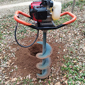 春季 单双人挖坑机 新品 栽树挖坑机 82cc手提挖坑机