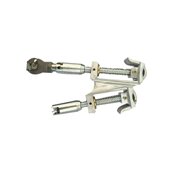 水平锁杆线夹斜角型夹绝缘操作棒流线夹斜 角型绝缘锁线夹