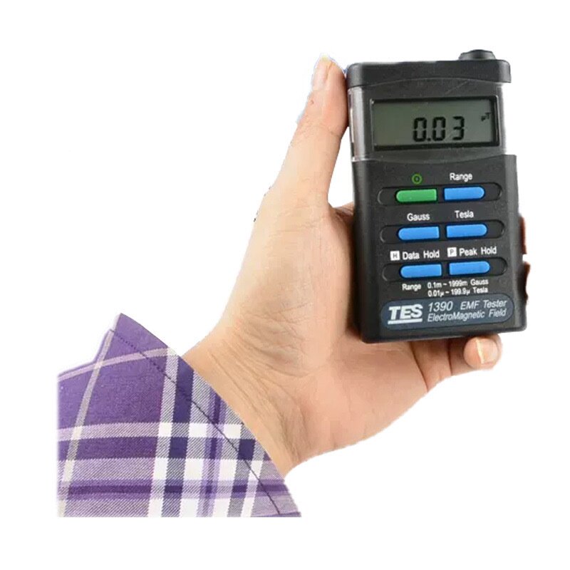 泰仕TES-1390 电磁波测试器 高斯计