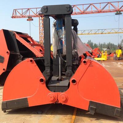 DYZ0510型电动液压抓斗双瓣矿石废钢抓斗酒厂不锈钢抓斗