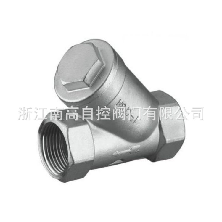 301304不锈钢Y型过滤器内丝扣内螺丝GL11W-16PDN65