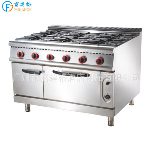 六头煲仔炉连电焗炉商用煲汤炉煲汤器煲仔饭煲粥酒店厨房商用工程