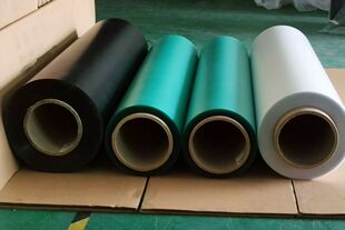 黑色PC薄膜磨砂PC薄膜KLX870B 0.38T环保阻燃PC黑色防火阻燃PC