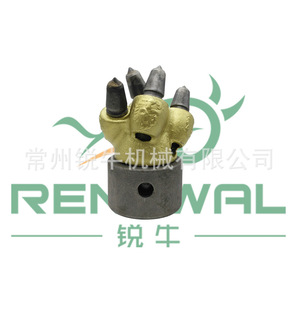 定心钻头 四分头 4PT 螺旋基础钻具导钻钻头 旋挖钻机