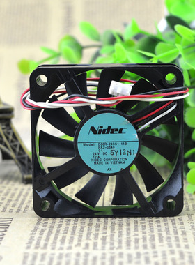 原装 Nidec D06R-24SS1 11B 6CM 24V DC .12A 风扇