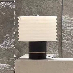 北欧客厅大理石云石展厅装饰台灯设计师样板房现代简约卧室书房灯