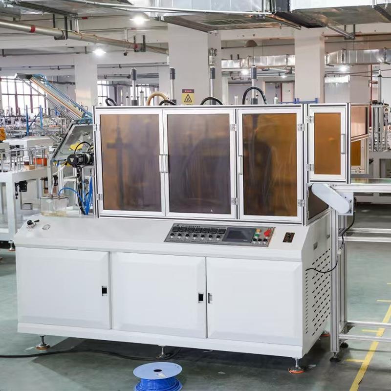 浙江型志信全动智能卷边纸盒成机方型纸淋DDC碗自液压成型膜纸餐