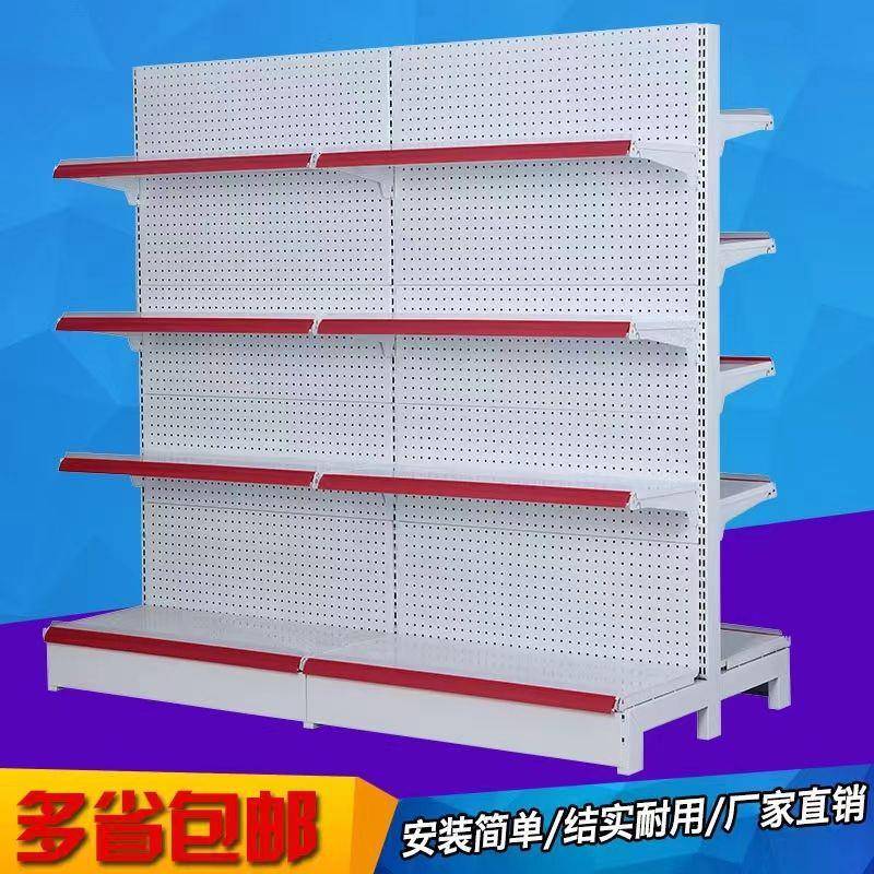 超市货架便利店展示架小卖部多层组合置物架中岛药店商用零食架子