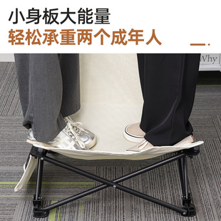办公室午睡躺椅折叠午休可坐可躺靠背椅子家用户外沙滩小型懒人椅